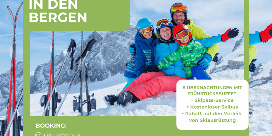 Skifahren in den Bergen Skifahren in den Bergen