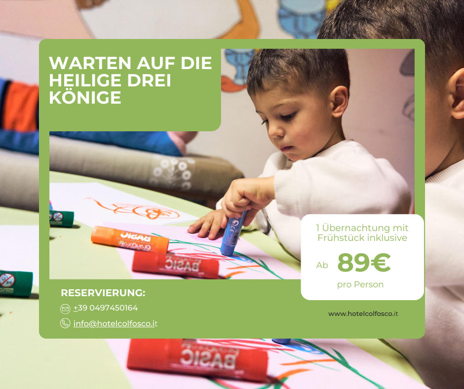 Dreikönigs-Wochenende in den Dolomiten